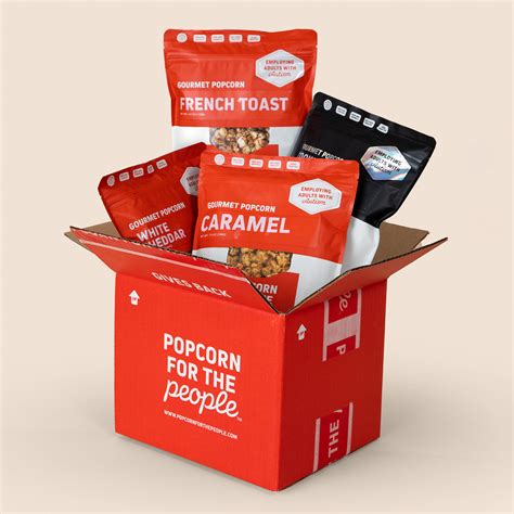 Popcorn for the people - Subscriptions are a great way to make sure you never run out of popcorn. We’ll send you 4 delicious bags of your choice a month with free shipping. By subscribing you also unlock …
